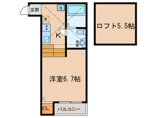 Bliss Houseの物件間取画像